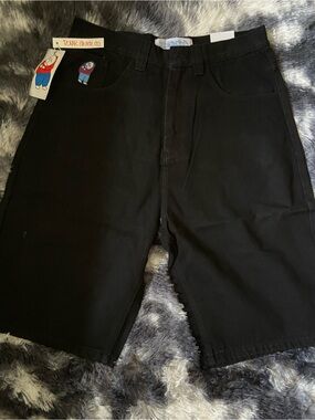 Men's Black Jean Shorts Polar Skate Co Brand New With Tags